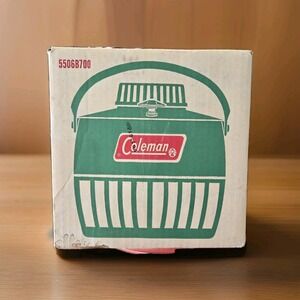 NOS Vintage Coleman 1 Gallon Snow-Lite Jug Green #5502B700 1974 Made in the USA